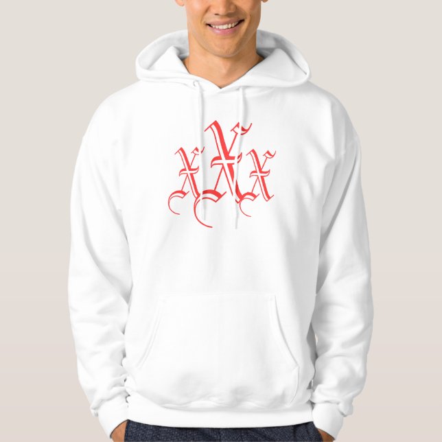 SUDADERA X, X, X, TRIPLE X (Anverso)