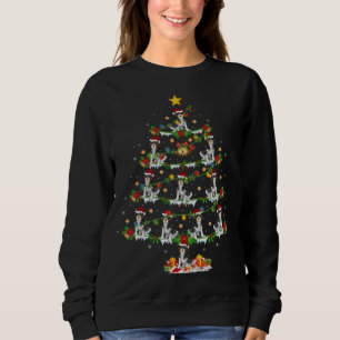 Sudadera Xmas alumbra a Navidades de perro de Santa China a