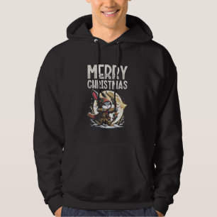 Sudadera Xmas Feliz Navidad Archer Bow Arrow Arco Spor