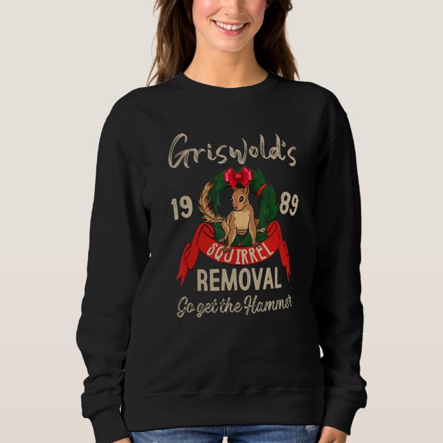 Sudadera Xmas  Go Get The Hammer Joke  Christmas Show Time (Anverso)