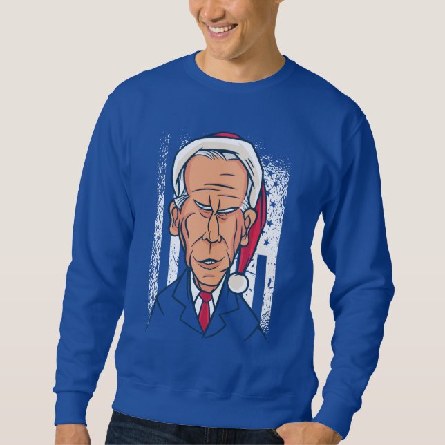 Sudadera xmas joe biden santa claus (Anverso)