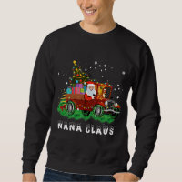 Xmas Nana Claus Navidades de la familia Red Truck 