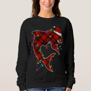 Sudadera Xmas Navidades Pajama Red Plaid iluminan anima tib