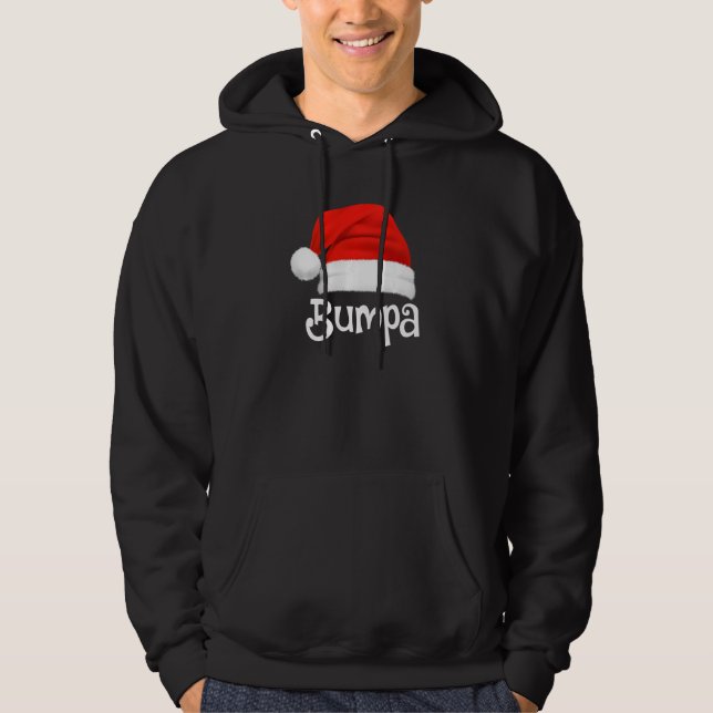 Sudadera Xmas Pajama Group Matching Bumpa Christmas Hat (Anverso)