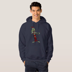 Sudadera xmas zombie santa claus menoded sweatshirt