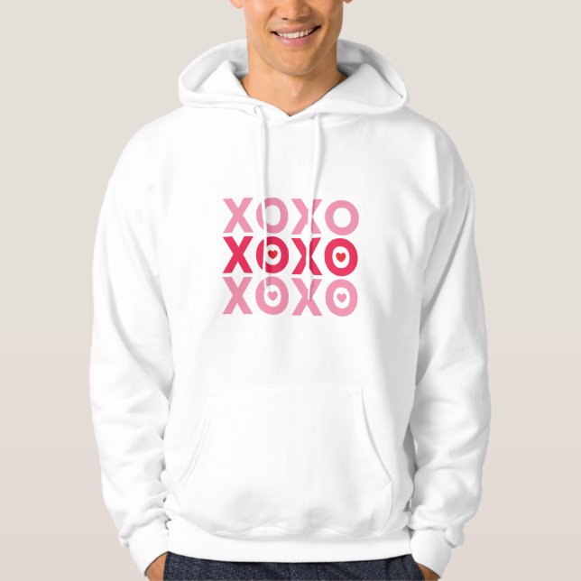 Sudadera xoxo El día de San Valentín Hoodie (Anverso)
