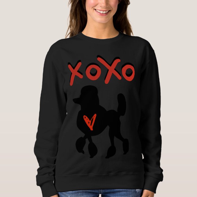 Sudadera Xoxo Poodle (Anverso)