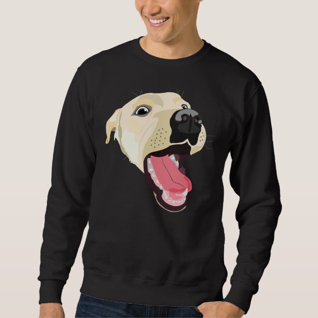 Sudadera ¡Y Feliz Labrador! (Anverso)