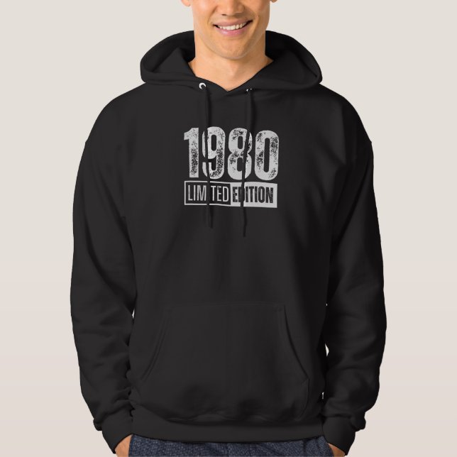 Sudadera Y Nació En 1980 (Anverso)