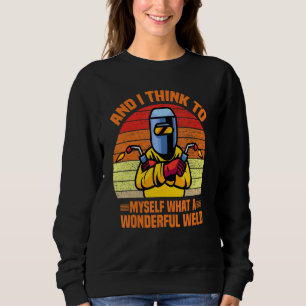 Sudadera Y Pienso En Mí Mismo Que Un Maravilloso Soldado
