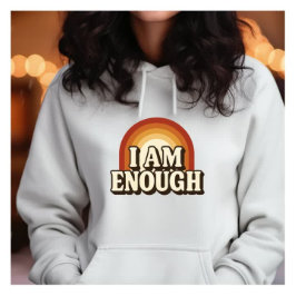 Sudadera Ya basta de rayas de arco iris retro