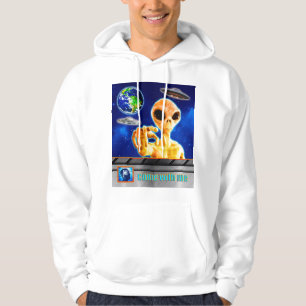 Sudadera YA ESTÁN AQUÍ - VENGA CONMIGO coleccionista de dis
