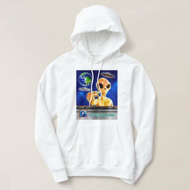 Sudadera YA ESTÁN AQUÍ - VENGA CONMIGO coleccionista de dis (Diseño del anverso)