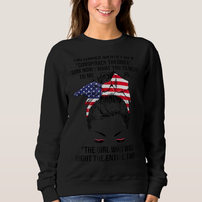 Sudadera Ya No Me Identifico Como Un Mess Teórico Conspirat (Anverso)