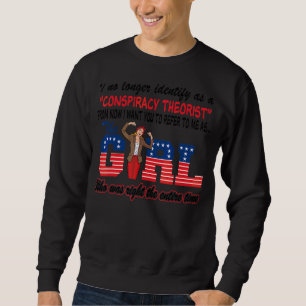 Sudadera Ya No Me Identifico Como Un Teórico De La Conspira