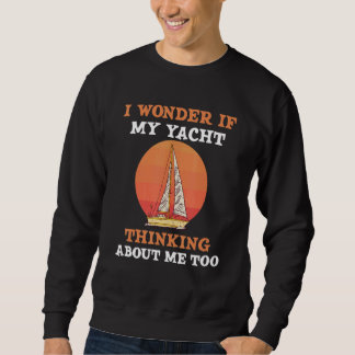 Sudadera Yacht Owner Sailboat Crew Apparel Sailing Captain