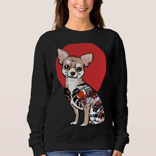 Sudadera Yakuza Chihuahua (Anverso)