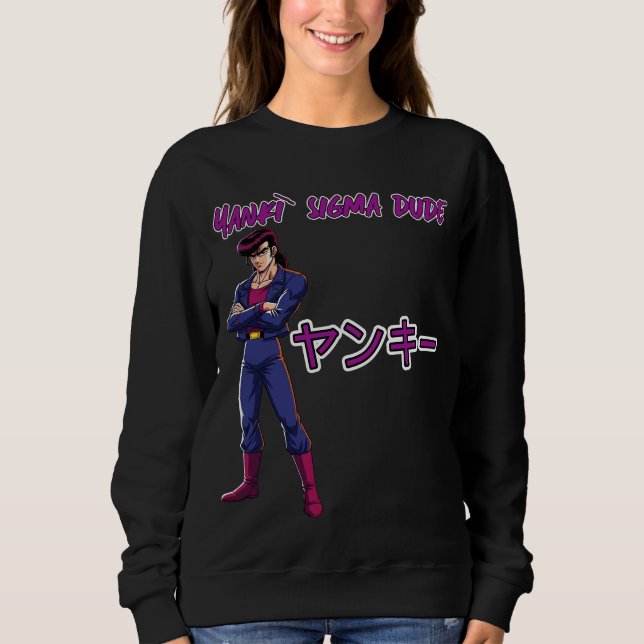 Sudadera Yankī Sigma Dude  (Anverso)