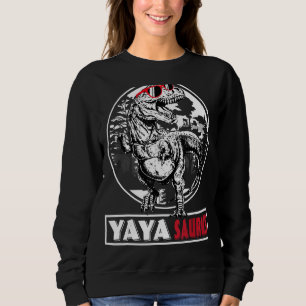 Sudadera Yayasaurus Dinosaur Yaya Saurus Abuela