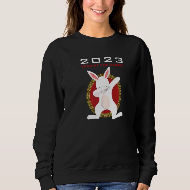 Sudadera Year Of The Rabbit 2023 Chinese New Year 2023   (Anverso)
