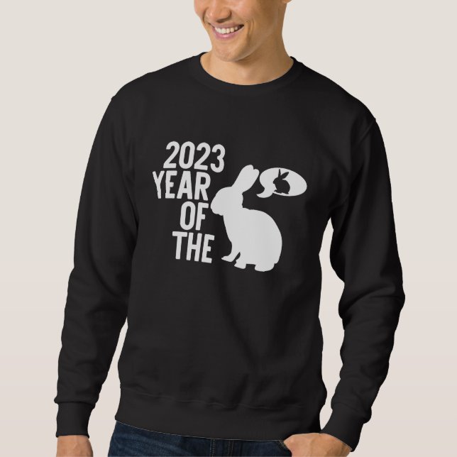 Sudadera Year Of The Rabbit 2023 Happy Chinese Lunar New Ye (Anverso)