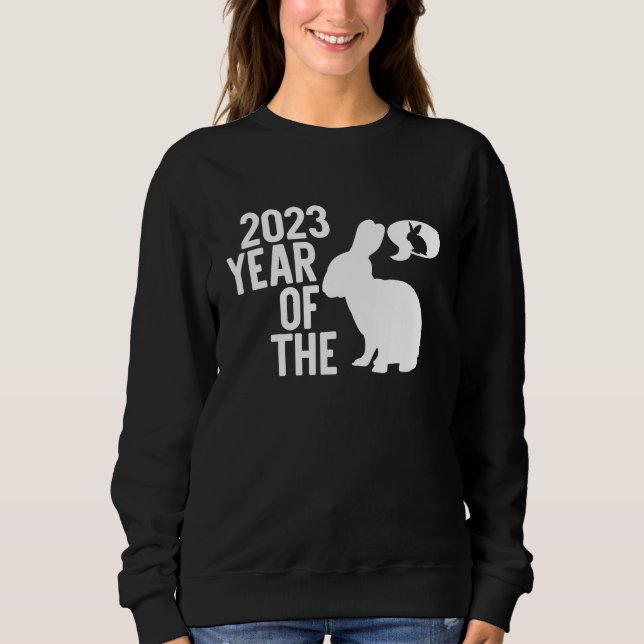 Sudadera Year Of The Rabbit 2023 Happy Chinese Lunar New Ye (Anverso)