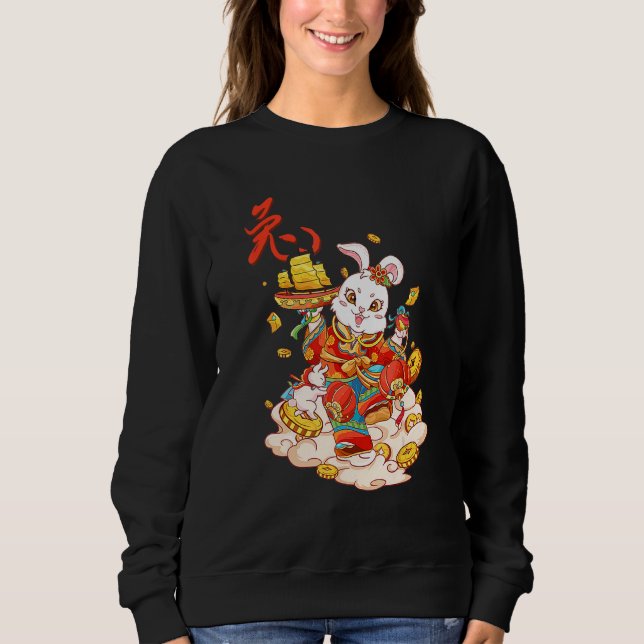 Sudadera Year of the Rabbit  Chinese Zodiac NEW YEAR 2023 2 (Anverso)