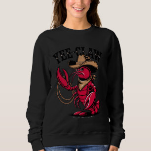 Sudadera Yee Garra Cangrejo de río divertido Cangrejo de rí