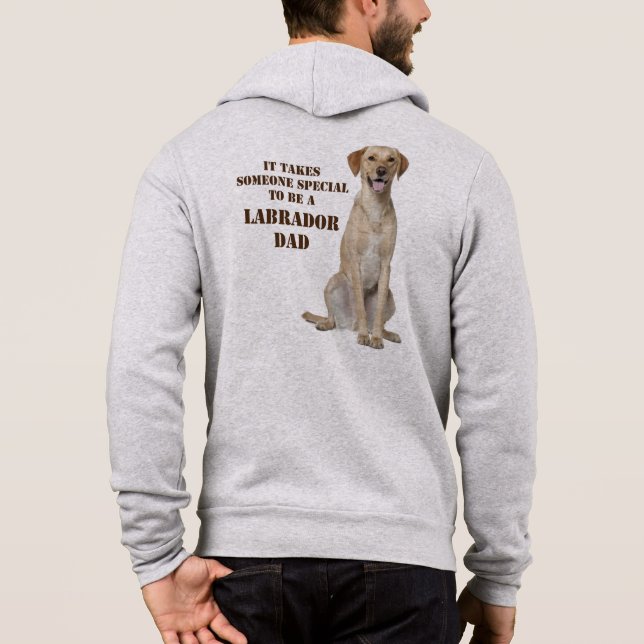 Sudadera Yellow Lab Dad Hoodie (Reverso)