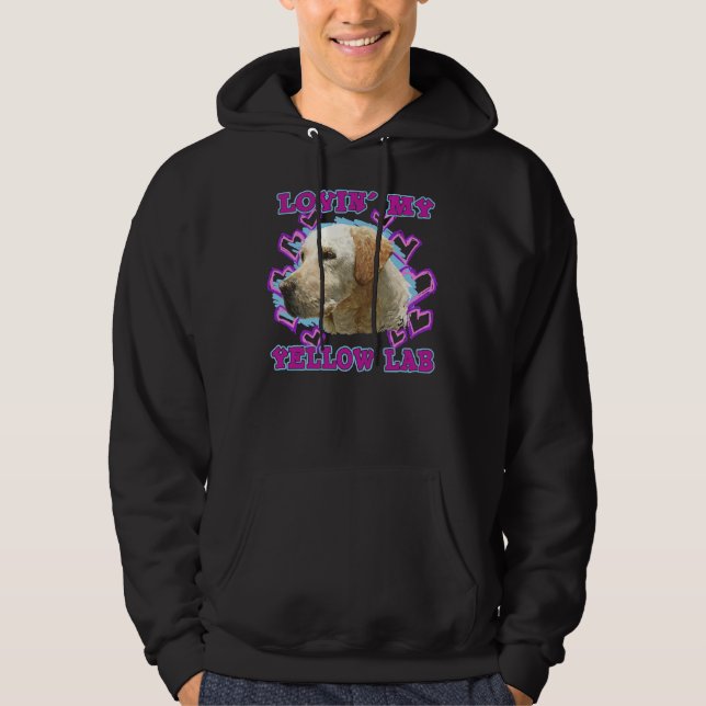 Sudadera Yellow Lab Lovin (Anverso)