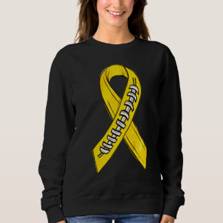 Sudadera Yellow Ribbon Spina Bifida Awareness Month Footbal