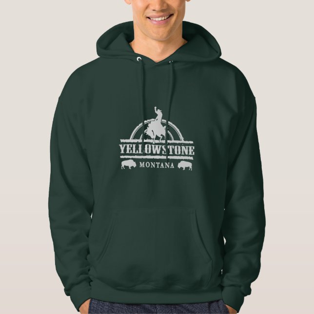 Sudadera Yellowstone Montana, (Anverso)