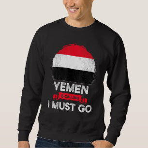 Sudadera Yemen dice que debo ir a las raíces del patrimonio