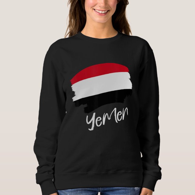 Sudadera Yemeni Flag Yemen 1 (Anverso)