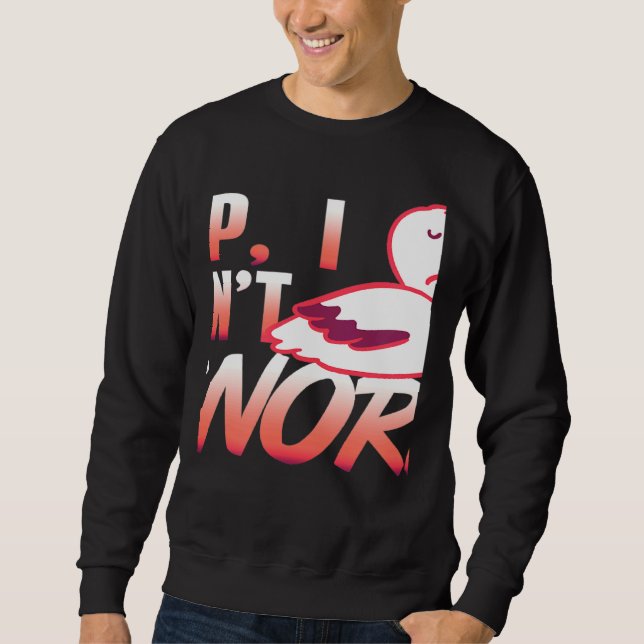 Sudadera Yep I Don't Snore  Pelican Designs  Present (Anverso)