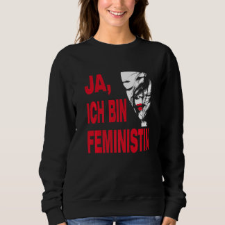 Sudadera Yes, I am feminist, for engaged men and women Prem