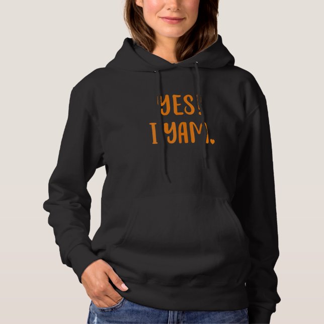 Sudadera Yes I Yam My Sweet Potato For Matching Couple Than (Anverso)