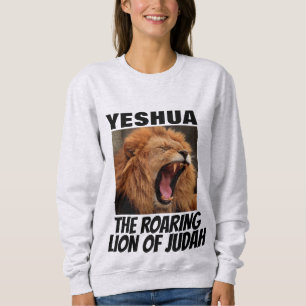SUDADERA YESHUA (JESÚS) EL LONIO ROARDO DE LAS CAMISAS DE J