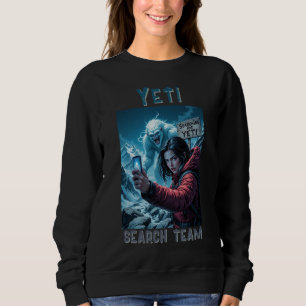 Sudadera Yeti Bigfoot Sasquatch Selfie Search Team