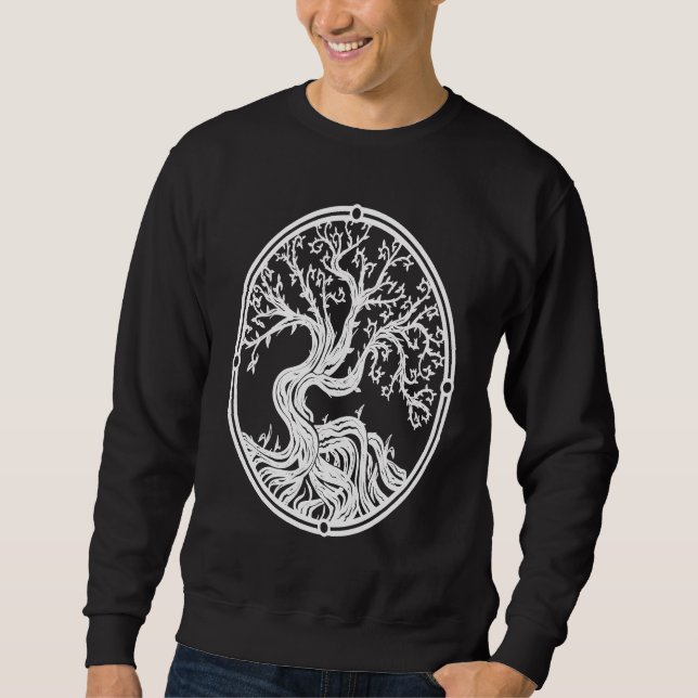 Sudadera Yggdrasil Tree Of Life Nordic Celtic Tree (Anverso)