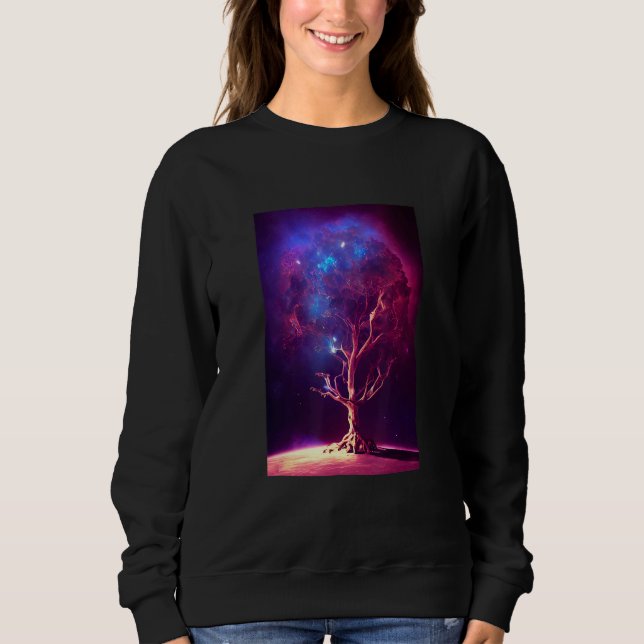 Sudadera Yggdrasil World Tree of Life Viking Celtric Unique (Anverso)