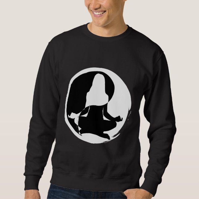 Sudadera Yin Y Yang Yoga (Anverso)