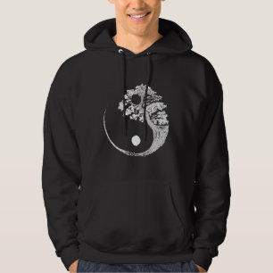 Sudadera Yin Yang Bonsai Tree Budismo japonés Zen