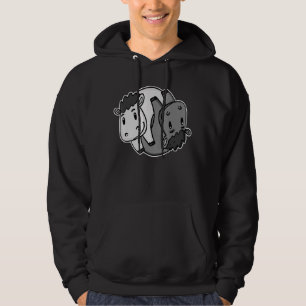 Sudadera Yin Yang Caballos de Yoga