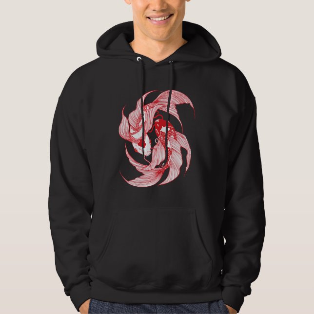Sudadera Yin Yang Fish (Anverso)