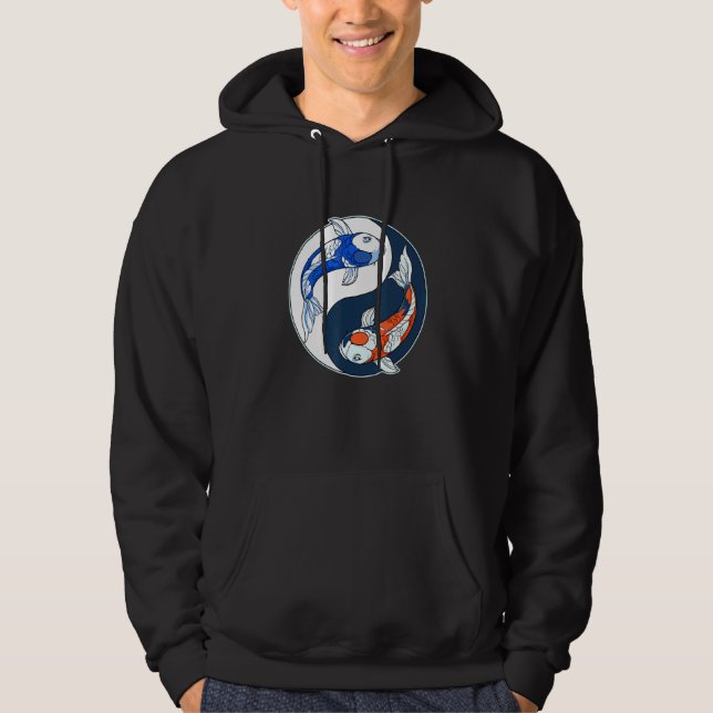 Sudadera Yin Yang Koi Fish (Anverso)
