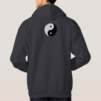 Sudadera Yin Yang - negro blanco