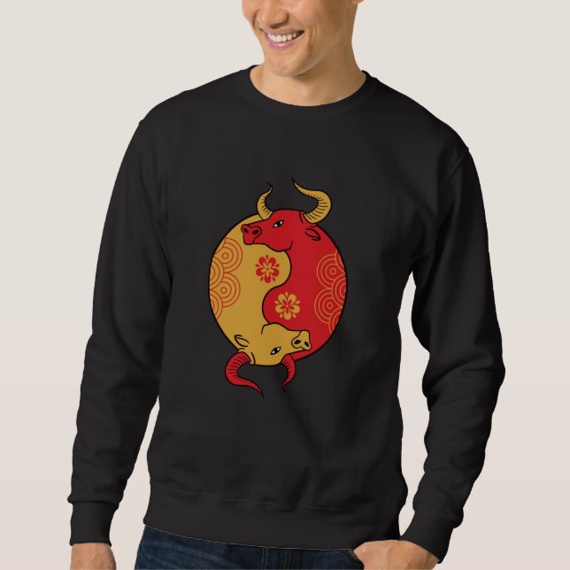 Sudadera Yin Yang Ox (Anverso)