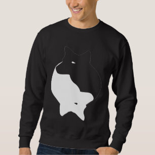 Sudadera Yin Yang Perro Ganadero Australiano Símbolo Heeler