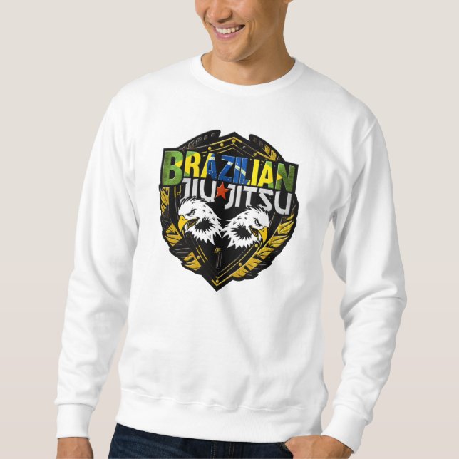 Sudadera Yiu Jitsu Emblem brasileño (Anverso)